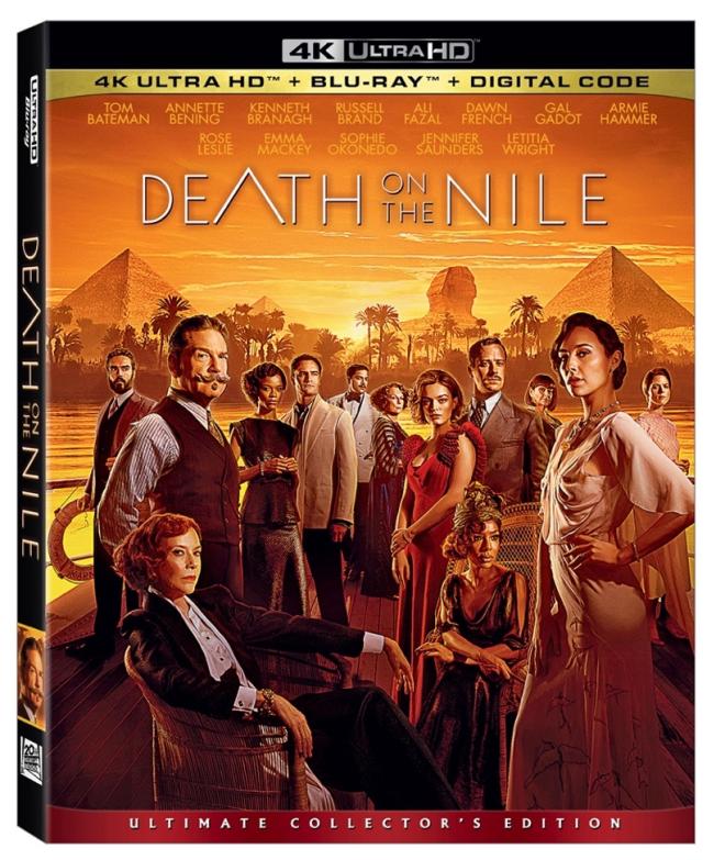 Death on the Nile - 4K Ultra HD Blu-ray
