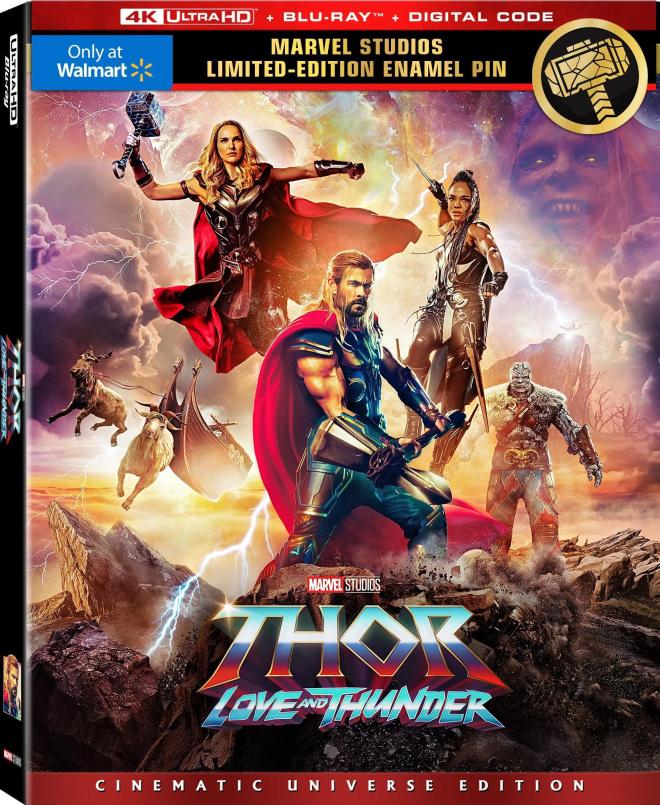 Thor: Love and Thunder - 4K Ultra HD Blu-ray Wal-Mart Exclusive