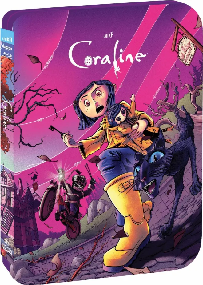 Coraline - DVD Movie [Cartoon Tim Burton The Nightmare Before