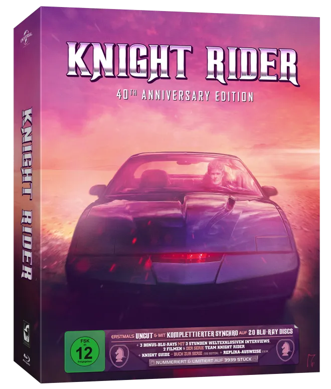 Knight Rider - 40th Anniversary Edition [German Import] Blu-ray Review
