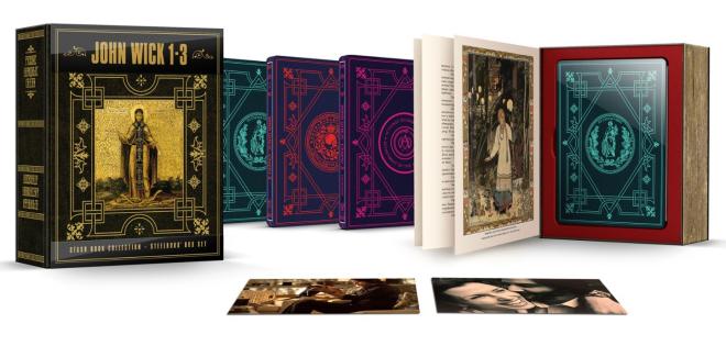 John Wick Stash Book Collection – SteelBook Box Set (Best Buy Exclusive)