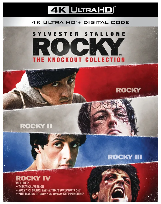 Rocky: The Knockout Collection - 4K Ultra HD Blu-ray Ultra HD