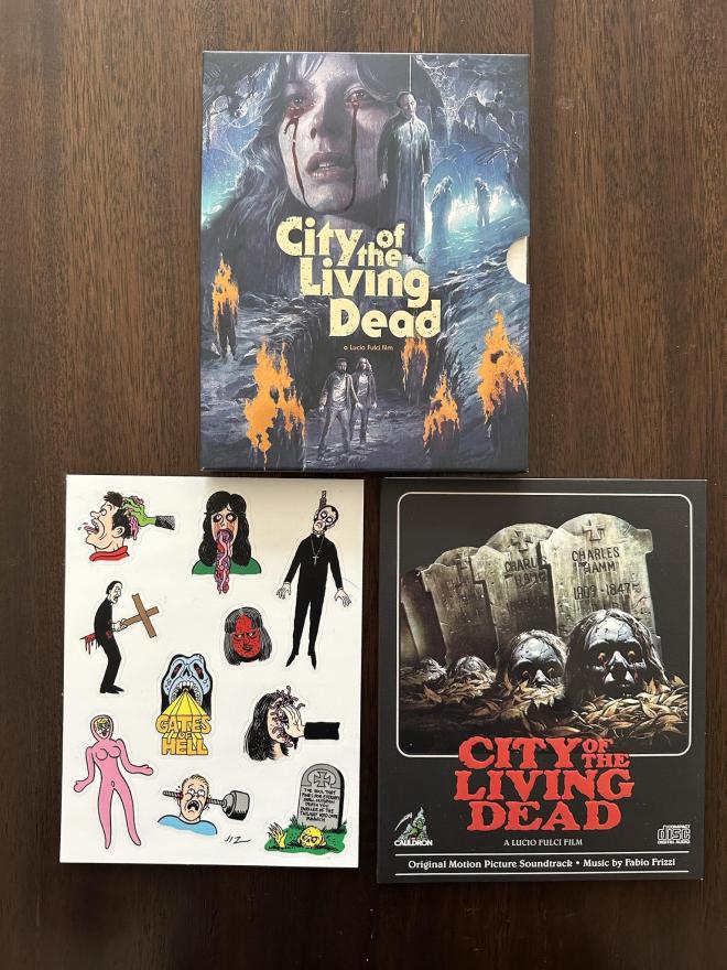 City of the Living Dead 4K UHD Limited Edition with Slip (Arrow UK/Reg –  The Atomic Movie Store