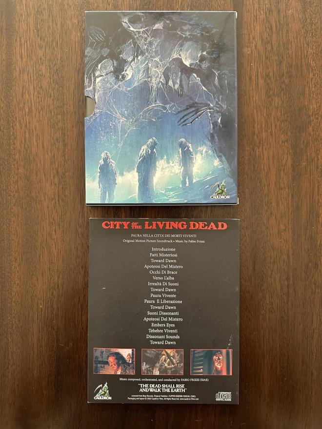 City of the Living Dead 4K Blu-ray (Paura nella città dei morti viventi