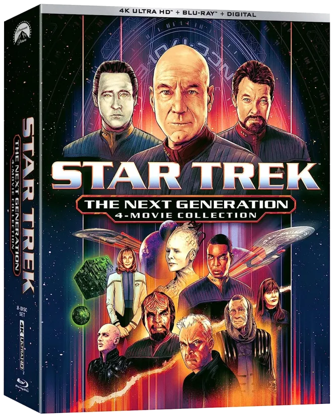 Star Trek: The Generation Motion Picture Collection - 4K Ultra HD Blu- ray HD Review High Def Digest