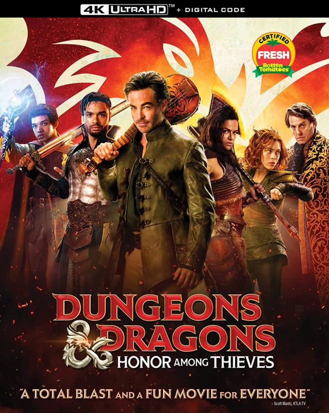 Dungeons & Dragons: Honor Among Thieves - 4K Ultra HD Blu-ray