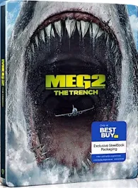 Movie BLU-RAY DVD No Case Meg 2: The Trench (2023) 1 DISC