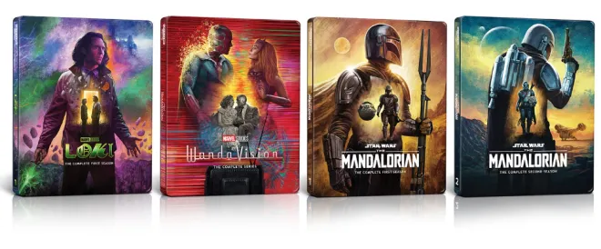 Loki WandaVision Mandalorian 4K Ultra HD Blu-ray
