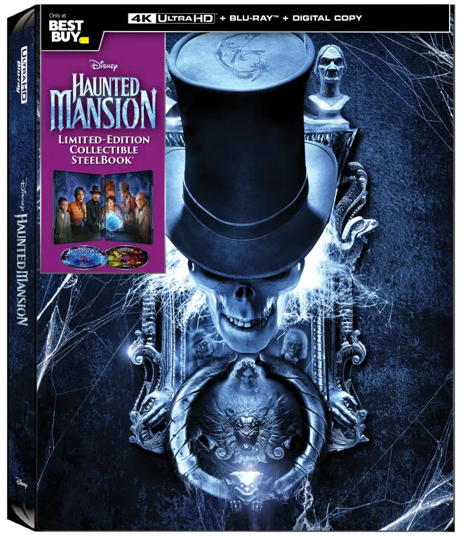 Haunted Mansion - Best Buy Exclusive 4K Ultra HD Blu-ray SteelBook Ultra HD  Review