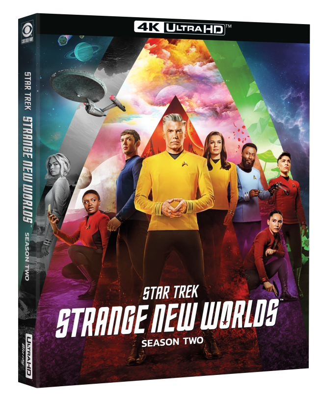 Star Trek Strange New Worlds Season Two Boldly Beaming To 4k Uhd And Blu Ray Dec 5th High Def