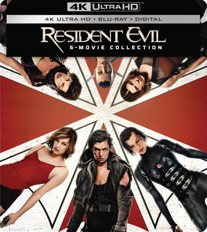 Resident Evil Infects Home Video For A New 6-Film 4K UHD SteelBook Set  November 21st