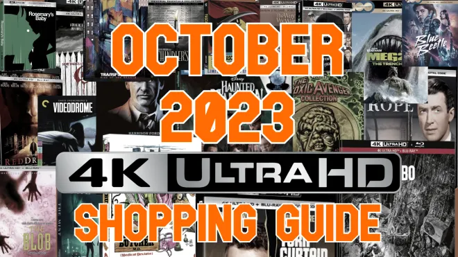 October 2023 4K Ultra HD Blu-ray Shopping Guide
