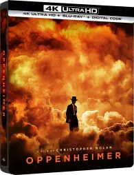 NEW Oppenheimer Best Buy Exclusive Steelbook 4K UHD Blu-ray Digital IN HAND