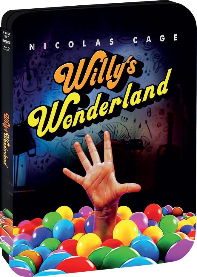 Willy's Wonderland - 4K Ultra HD Blu-ray Walmart Exclusive SteelBook