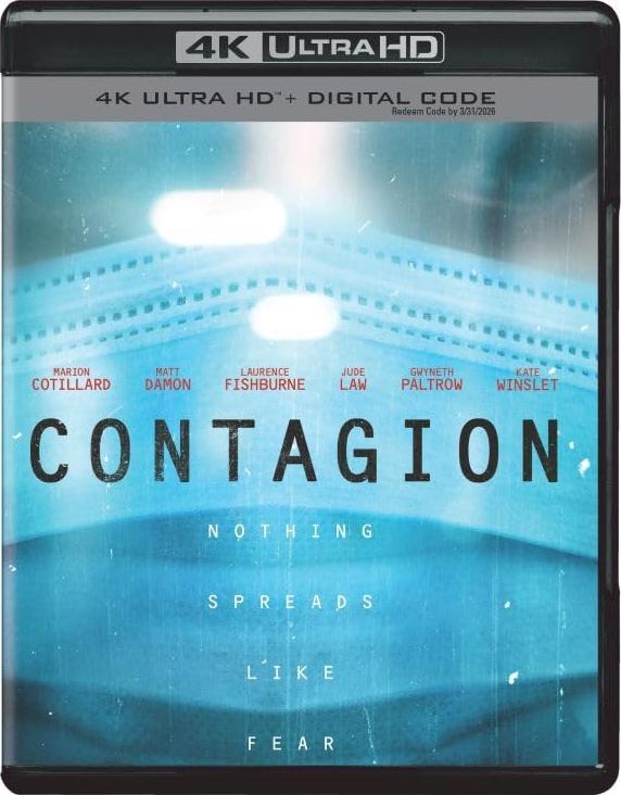 Contagion - 4K Ultra HD Blu-ray