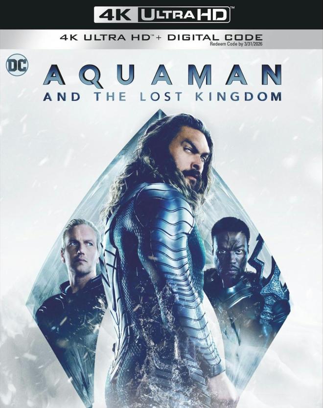 Aquaman and the Lost Kingdom - 4K Ultra HD Blu-ray