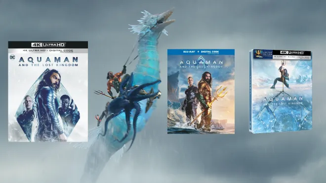 Aquaman and the Lost Kingdom - 4K UHD & Blu-ray Pre-order Announcement