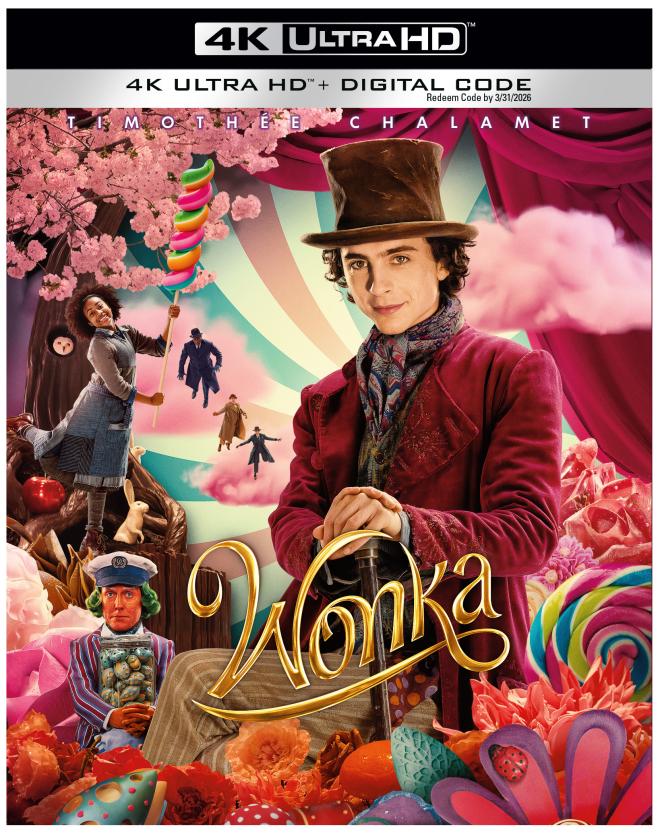 Wonka - 4K Ultra HD Blu-ray