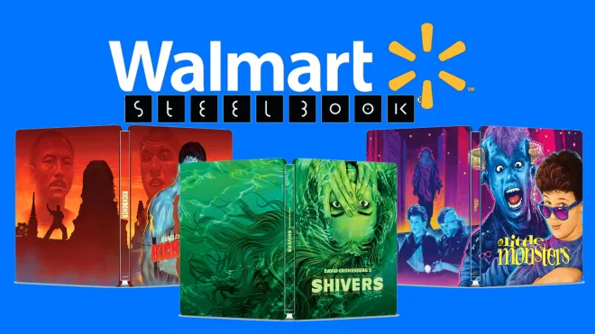 Shivers - Kickboxer - Little Monsters - Lionsgate Walmart SteelBooks