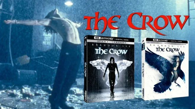 The Crow - 30th Anniversary 4K Ultra HD Blu-ray and SteelBook