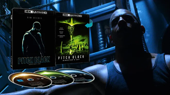 Pitch Black: Director's Cut - 4K Ultra HD Blu-ray 3-Disc Keepcase Edition Turbine