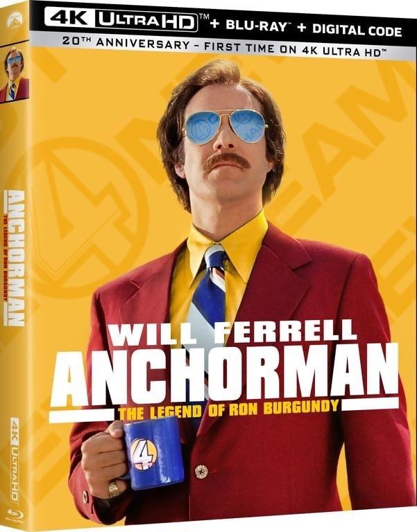 Anchorman: The Legend of Ron Burgundy - 20th Anniversary 4K Ultra HD Blu-ray