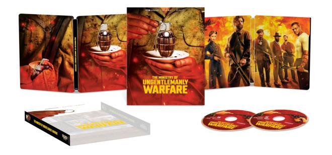 The Ministry of Ungentlemanly Warfare - 4K Ultra HD Blu-ray Limited Edition SteelBook
