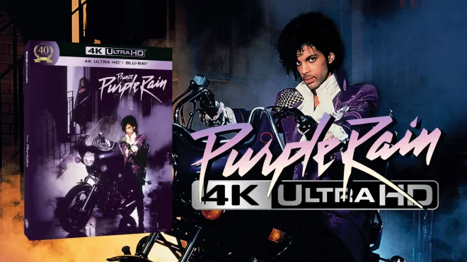 Purple Rain 40th Anniversary - 4K UHD Prince Announcement Pre-Order