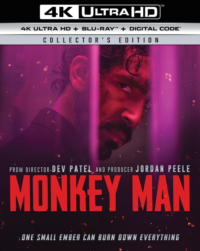 Monkey Man - 4K Ultra HD Blu-ray