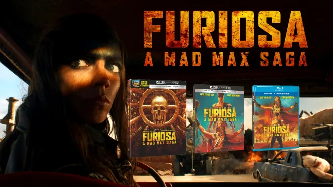 Furiosa: A Mad Max Saga - 4K Ultra HD, Blu-ray, SteelBook Announcement George Miller
