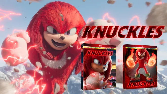 Knuckles - Paramount+ Series coming to Blu-ray, Blu-ray SteelBook, and 4K UHD