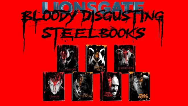 Lionsgate Bloody Disgusting Walmart Exclusive Blu-ray SteelBooks