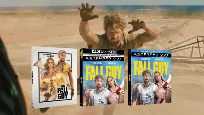 The Fall Guy - 4K UHD, Blu-ray, Walmart SteelBook