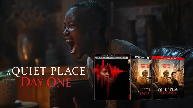 A Quiet Place: Day One - 4K Ultra HD Blu-ray, Blu-ray, SteelBook