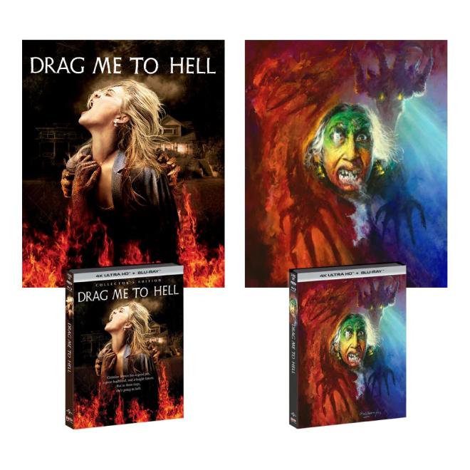 Drag Me to Hell: Collector's Edition - 4K Ultra HD Blu-ray (ShoutFactory.com Exclusive + 2 Exclusive Posters + Exclusive Slipcover)