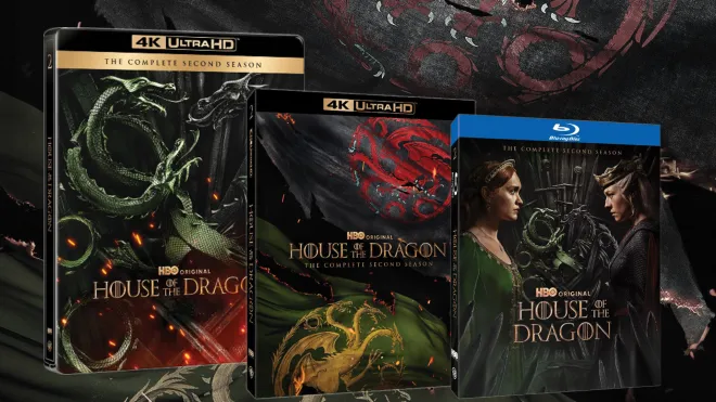 House of the Dragon The Complete Second Season - 4K UHD, 4K SteelBook, Blu-ray, Physical Media