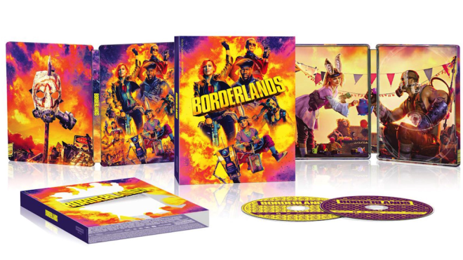 Borderlands (2024) - 4K UHD Walmart Exclusive SteelBook