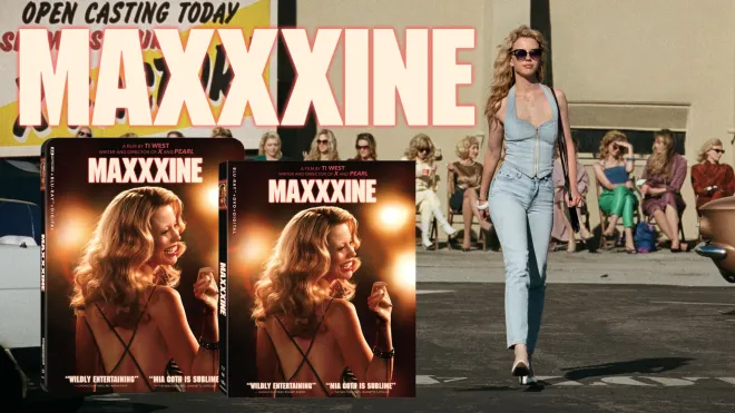 Maxxine - 4K UHD & Blu-ray Preorder Announcement Ty West Mia Goth