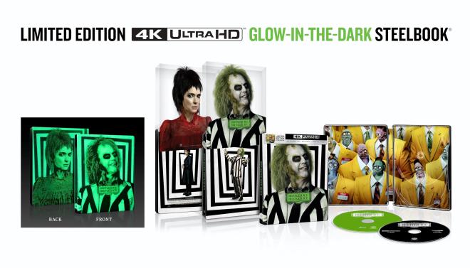 Beetlejuice Beetlejuice - 4K UHD Blu-ray Limited Edition SteelBook