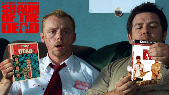 Shaun of the Dead: 20th Anniversary - 4K Ultra HD Blu-ray Standard and SteelBook Announcement