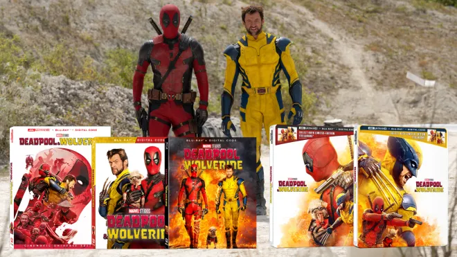 Deadpool and Wolverine - Coming to 4K Ultra HD Blu-ray 4K UHD SteelBook Walmart Exclusive Blu-ray October 22