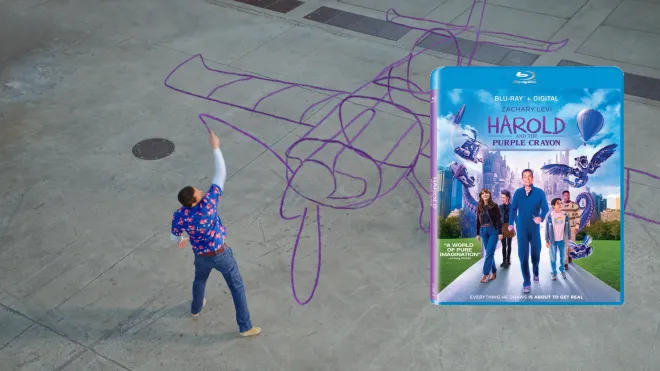 Harold and the Purple Crayon is coming to Blu-ray October 10th