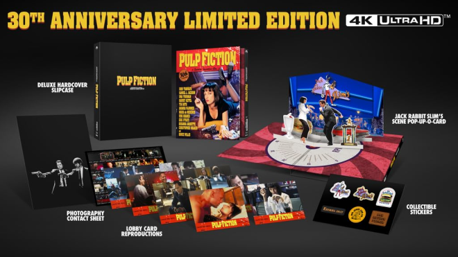 Pulp Fiction - 4K UHD 30th Anniversary Ultra Collector's Edition (Amazon Exclusive)