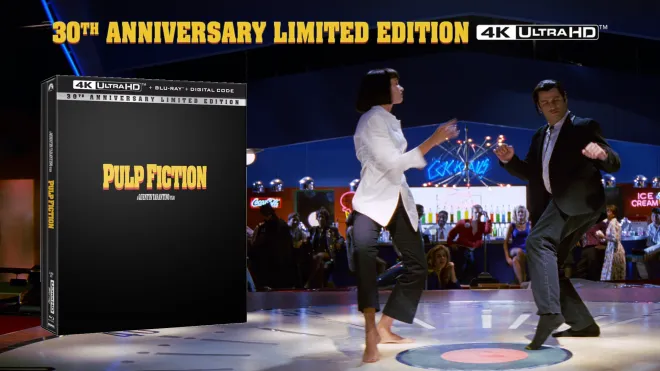 Pulp Fiction: 30th Anniversary - Limited Edition 4K UHD