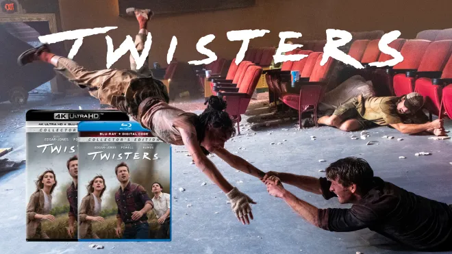 Twisters (2024) - 4K UHD Blu-ray SteelBook Physical Media Announcment Glen Powell