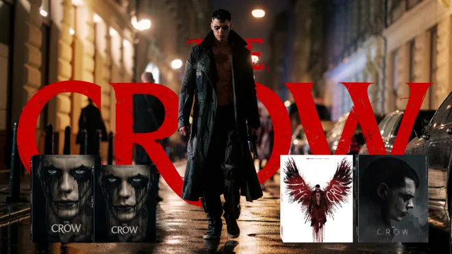 The Crow 2024 coming to 4K UHD Blu-ray, Blu-ray, and Retailer-Exclusive 4K UHD SteelBooks from Amazon and Walmart