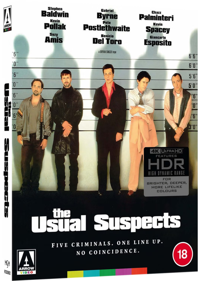 The Usual Suspects - 4K UHD Arrow UK Limited Edition