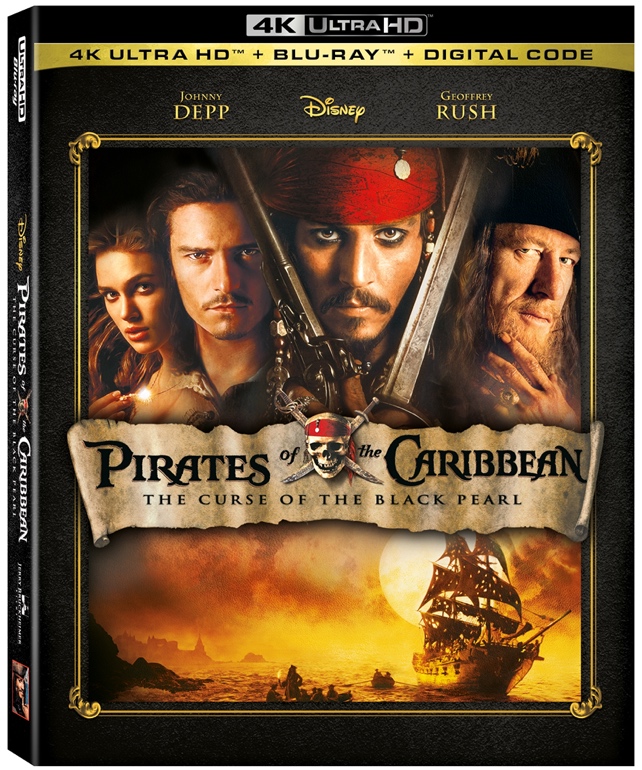 Pirates of the Caribbean The Curse of the Black Pearl 4K