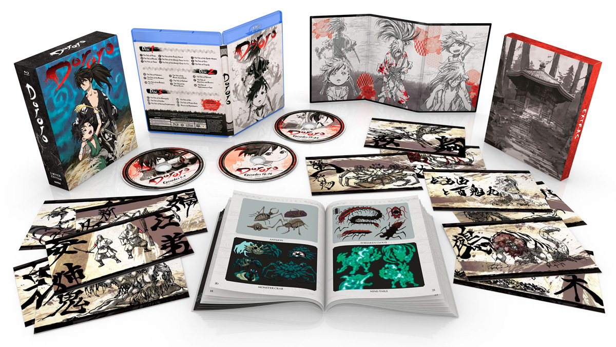 Dororo - Complete Collection [Premium Box Set] Blu-ray Disc Details |  High-Def Digest