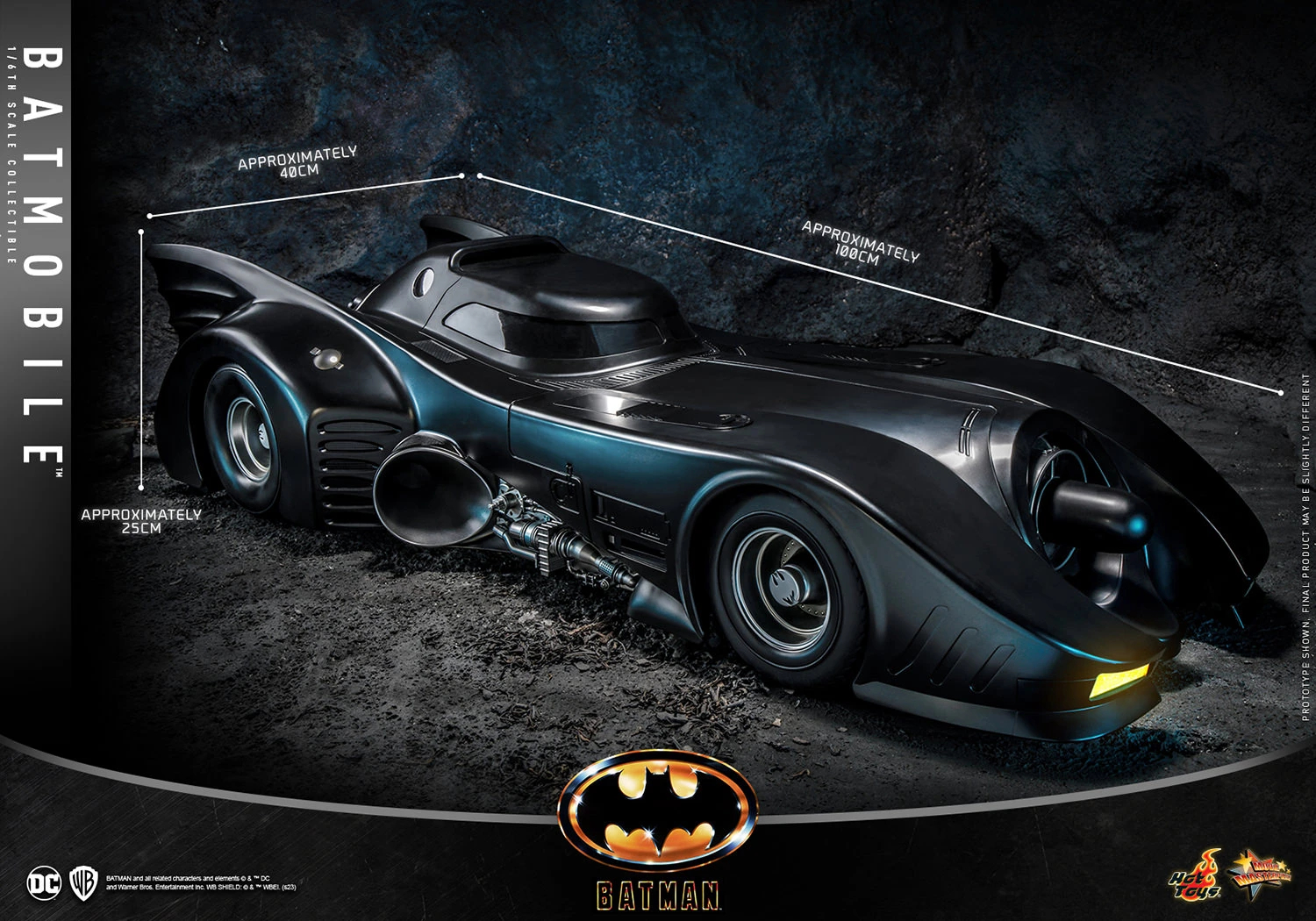 Holy Hot Wheels, Batman! Michael Keaton's 1989 Batmobile Just Hit the  Market for $1.5 Million